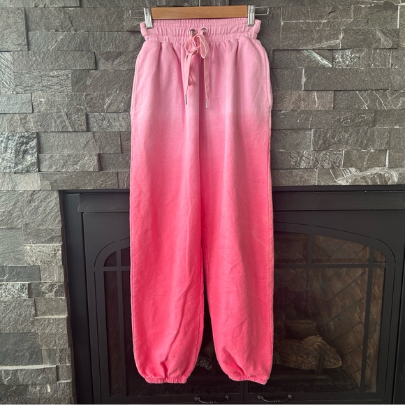 Lovers + Friends Sammy Joggers in Pink Ombre - Picture 2 of 6